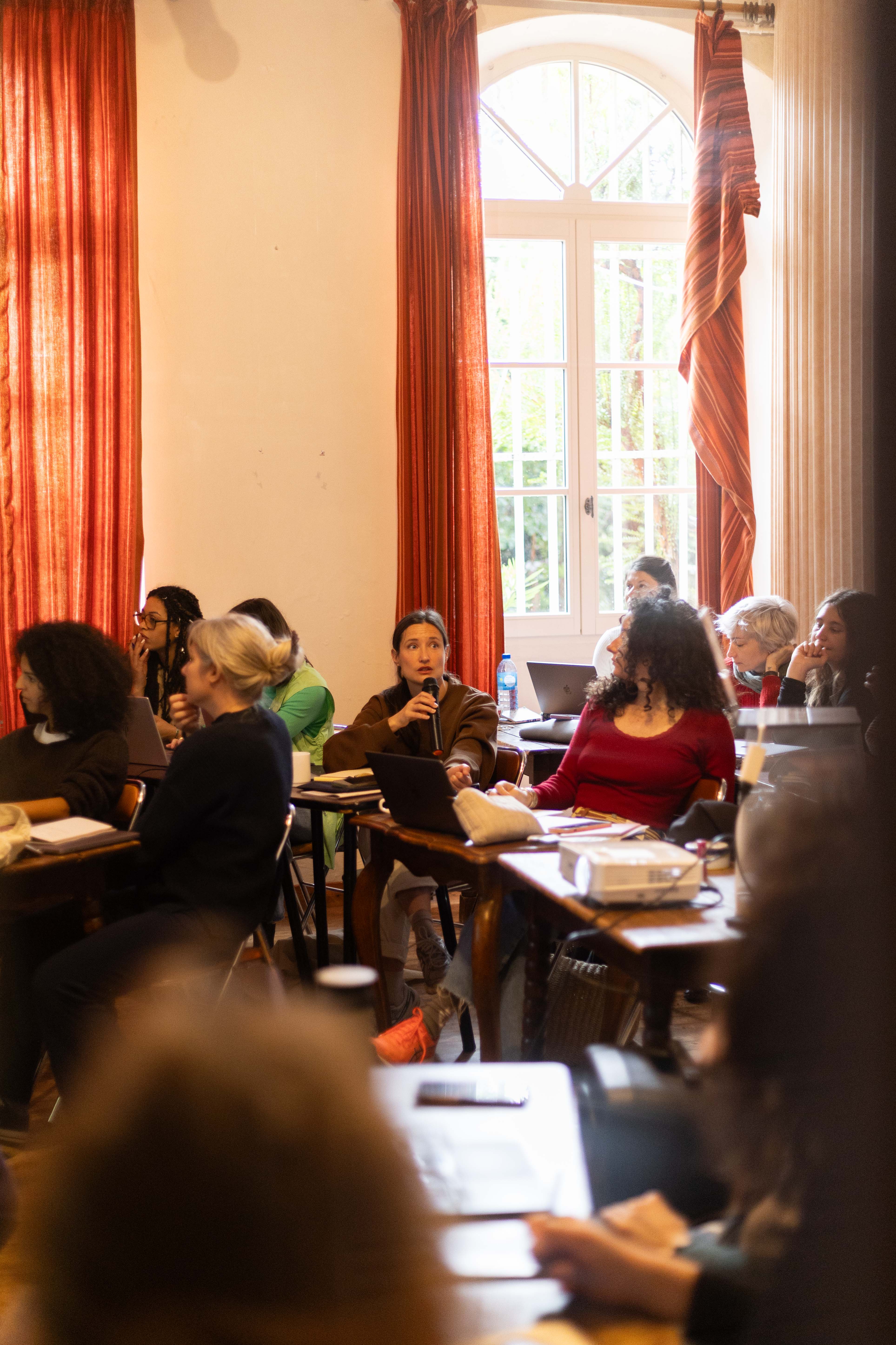 Session d'artistes en formation